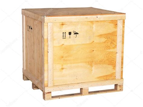 Wooden Shipping Boxes royalty